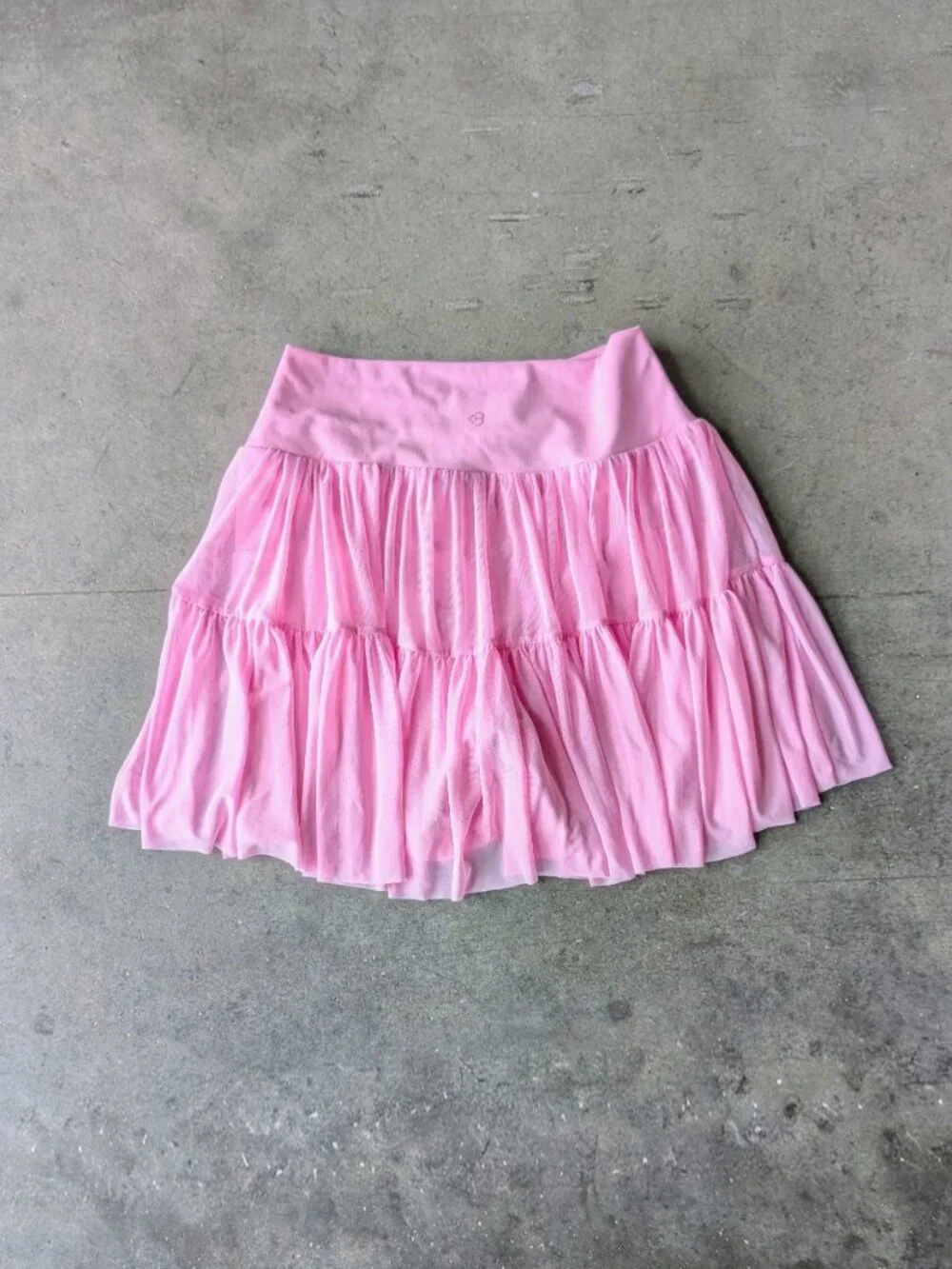 Blogilates Mommy & Me Ballerina Skort in Light Pink small